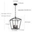 Lustre de salle à manger à 4 lumières en acier à intensité variable Allis-1699109563