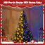 Arbre de Noël articulé artificiel noir 6 pi avec lumières, sapin de Noël avec 920 branches et 280 lumières DEL changeantes avec 11 modes d'éclairage, décoration des Fêtes pour la maison, le bureau et l'école