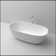 59 Inch Freestanding Solid Surface Soaking Bathtub In Matte White, Durable And Easy To Maintain