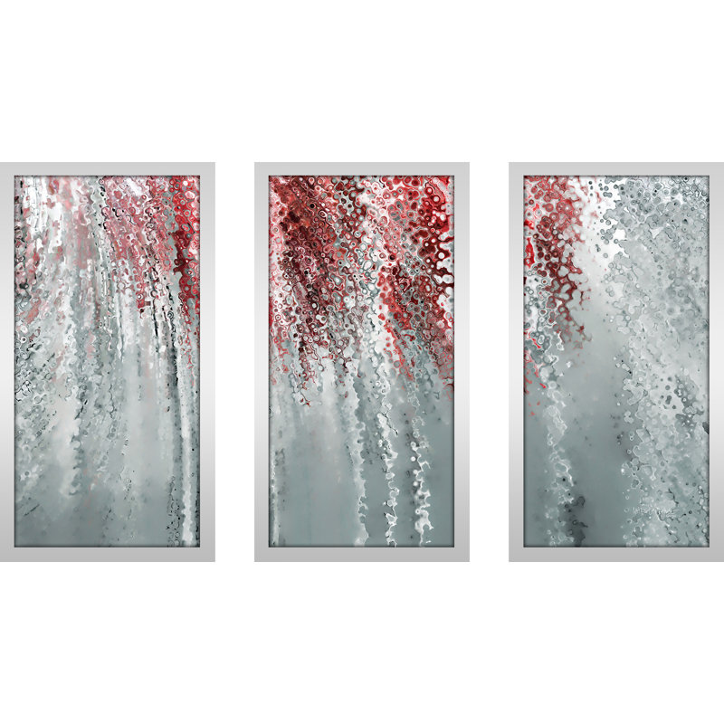 3 - Pieces Modern & Contemporary, 33.5" H x 52.5" W x 1" D