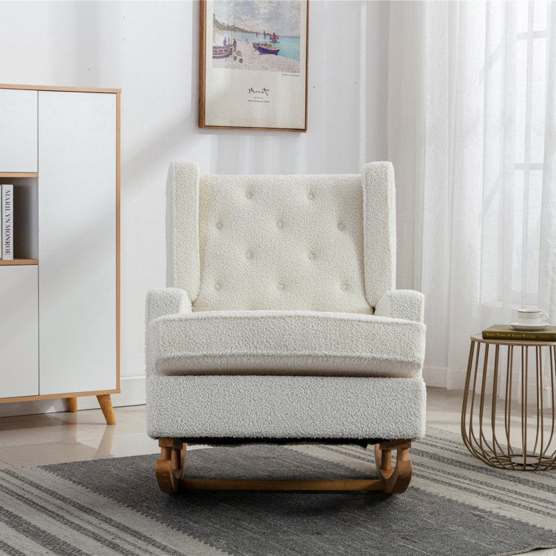 Fauteuil berçant confortable Living (chaise berçante)