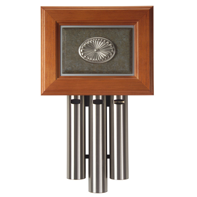 Antique Pewter And Ashwood Door Chime