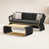 Spectrum Carbon Cushion/Dark Gray/Brown Frame