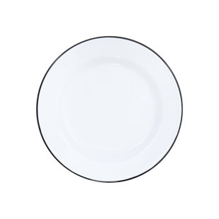 Crow Canyon Enamelware Vintage Buffet Plates (Set of 4)