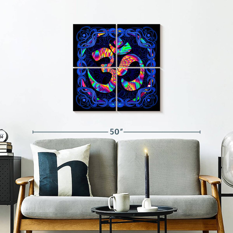 Symbole Adella psychédélique Om