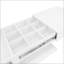 Table basse extensible U-Can de 41,3 po à 76,7 po, table basse centrale efficace avec plusieurs compartiments de rangement et éclairage à DEL réglable pour une vie moderne