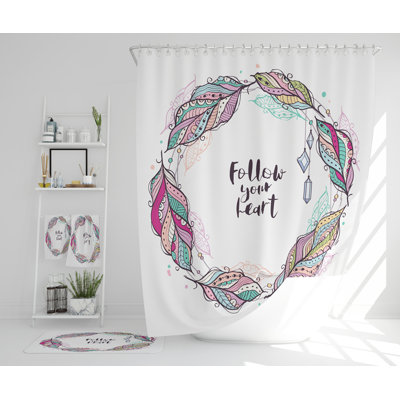 Nichaolas Polyester Shower Curtain Set