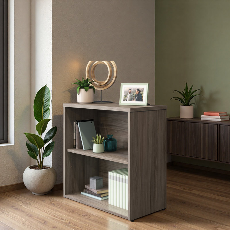 2-Shelf Bookcase, Brown