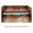 American-style Rubberwood Multifunctional Jewelry Cabinet