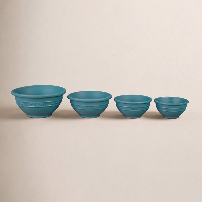 Le Creuset 4-Piece Prep Bowl Set, Caribbean