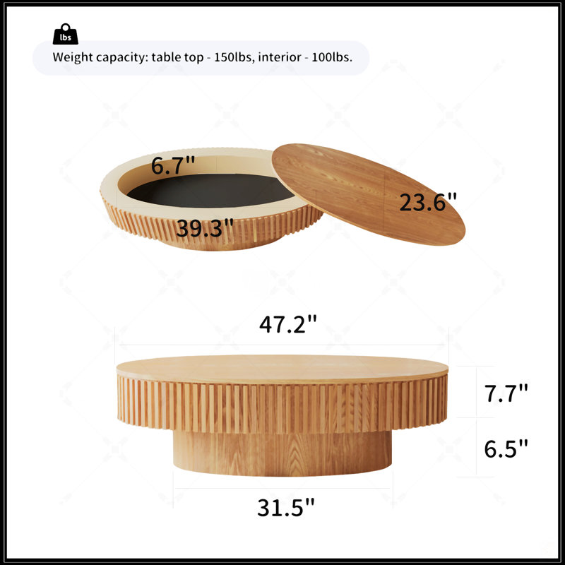 Table basse 47 po