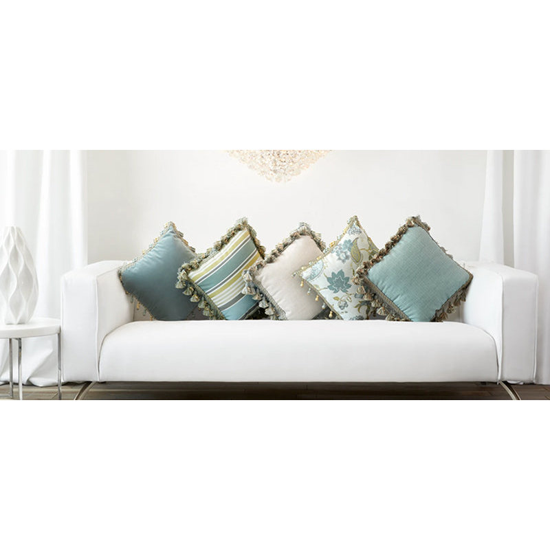 Synthetic Throw Square Pillow Cover & Insert