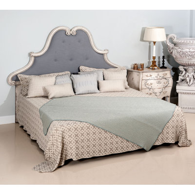 Upholstered Wingback Panel Headboard