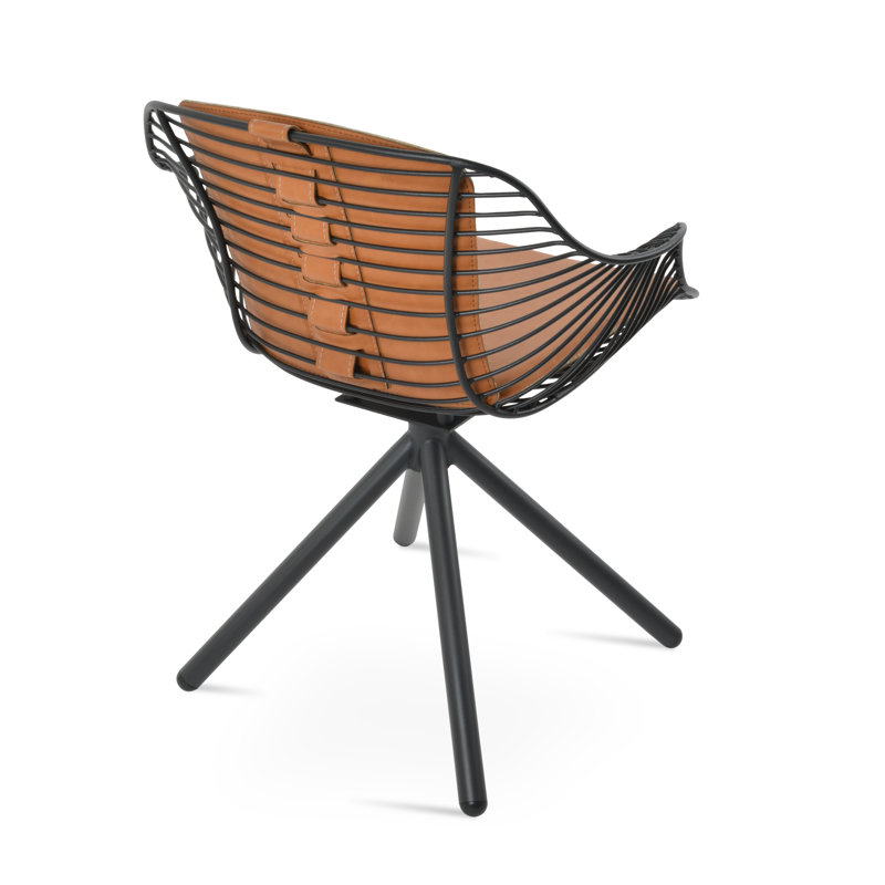 Fauteuil Zebra, Caramel
