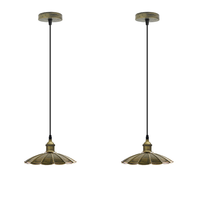 Contreras 1 - Light Painted Dome Pendant, NA, No, Brushed Brass