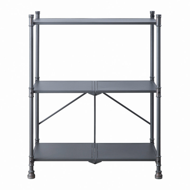 Hand-Brushed Finish Console Table