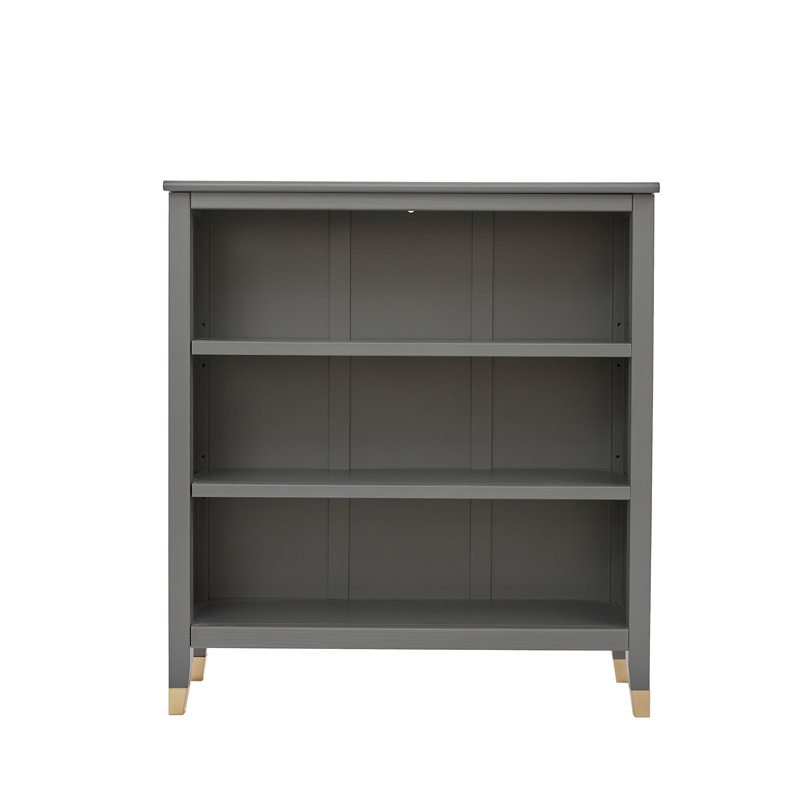 Osnabrock 97cm H x 89cm W Standard Bookcase, Grey