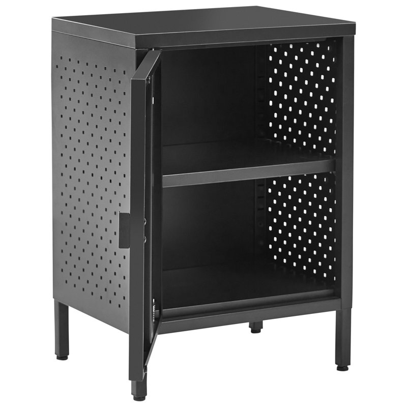 1 -Door 2 -Shelf Storage Cabinet