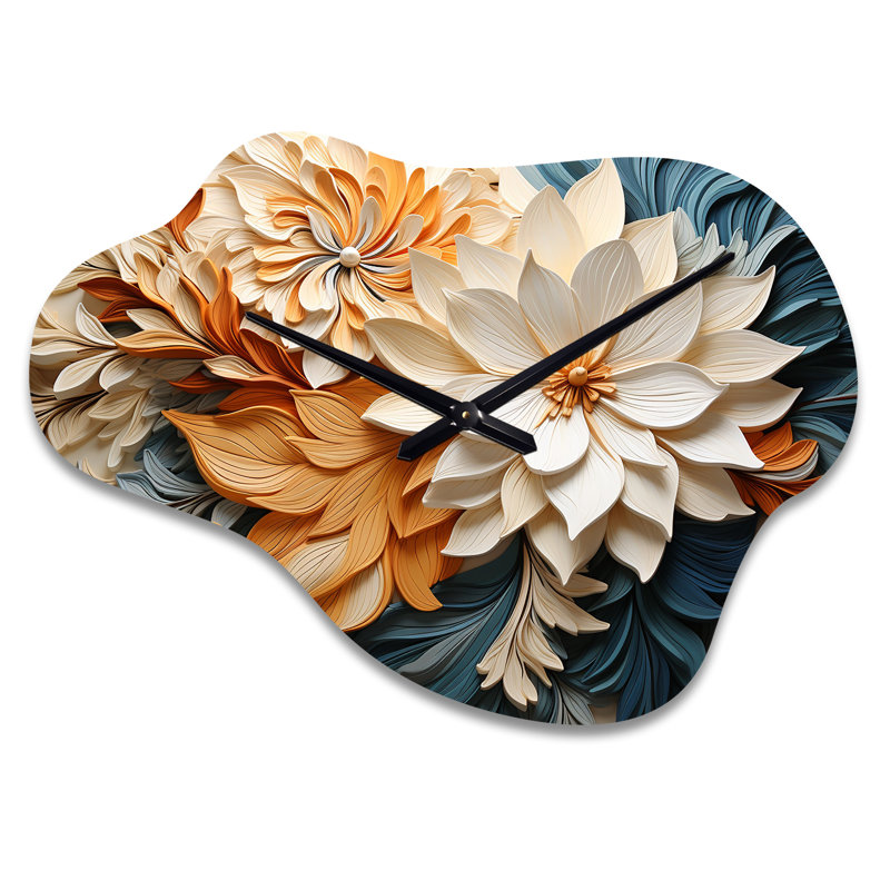 Motif de tourbillon bleu et blanc Bailly, Grand