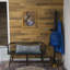 Planches murales en bois récupéré Timberchic River - Application simple de revêtement mural auto-adhésif pour le bricolage - Décoration murale moderne et haut de gamme, 5 po de largeur-36807170