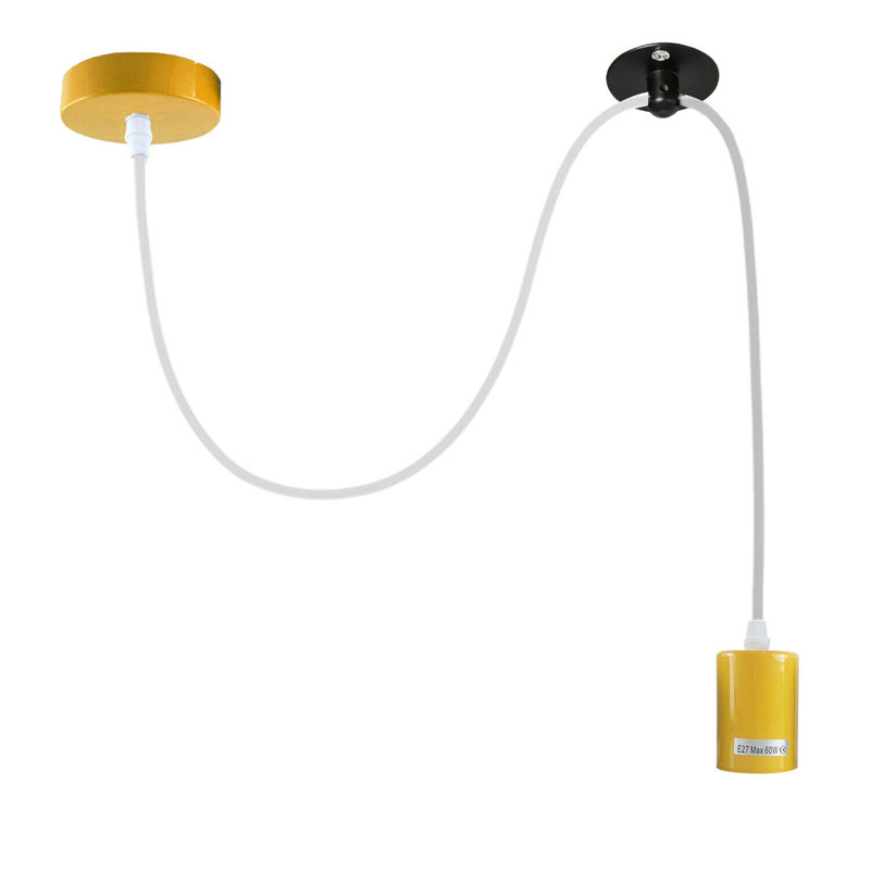 Sandusky 1 - Light Yellow Single Pendant