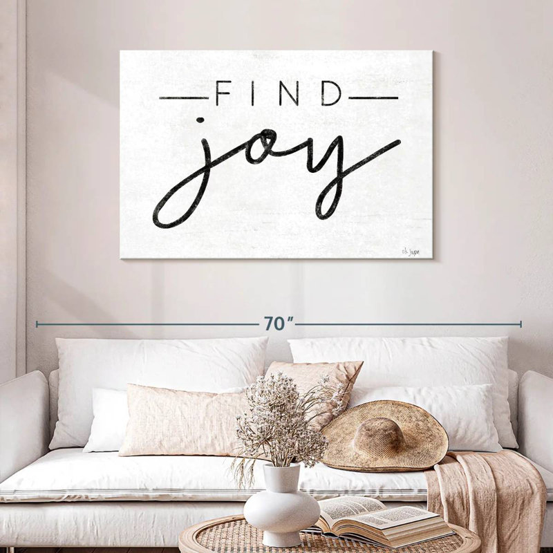 Tergel Find Joy, 30" H x 45" W