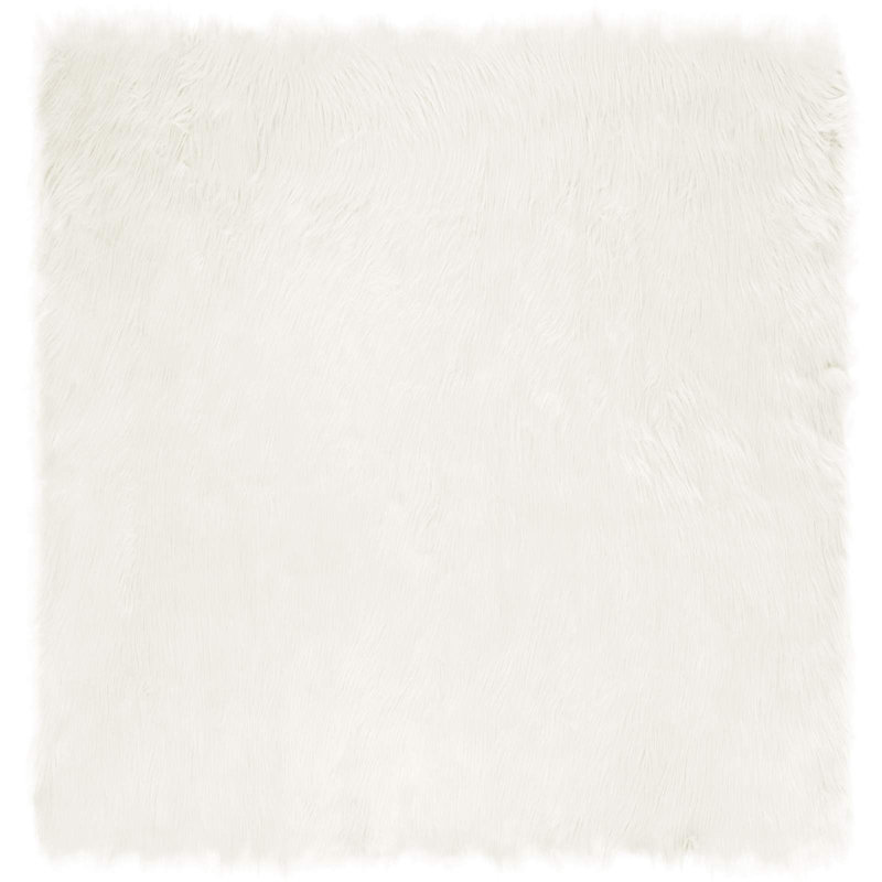 Solid Colour Standard Area Rug, Square 120 cm