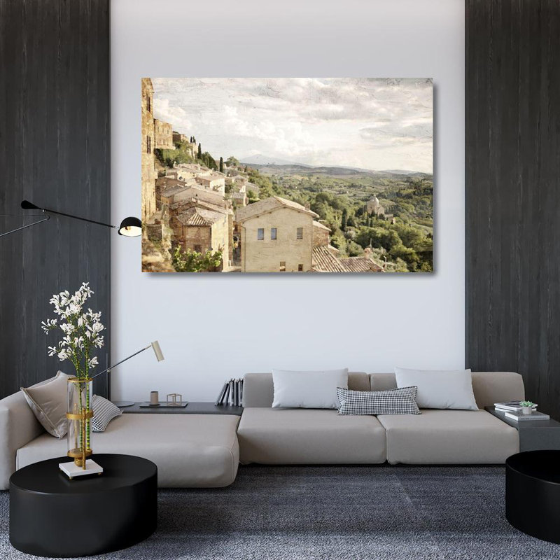 «Lark Manor ™ Allen, Kimberly Gallery», art sur toile tendue: Tuscan Hillside, H 33 po x l 48 po