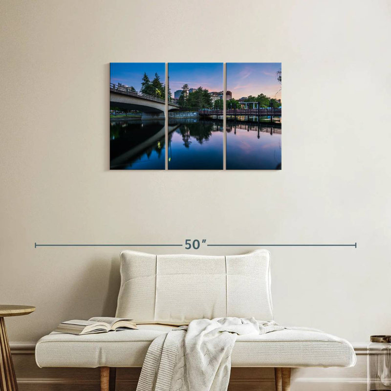 Rorry Spokane River At Riverfront Park, 20" H x 33" W