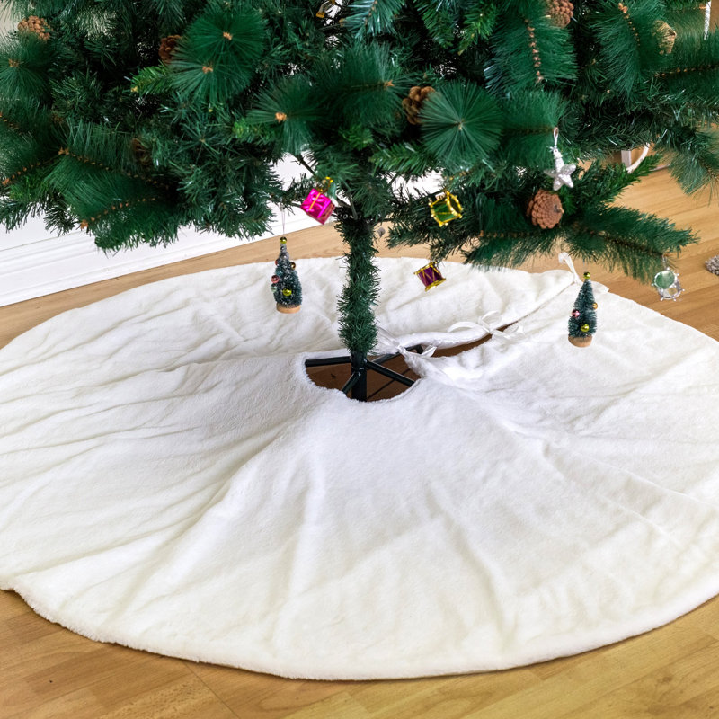 Jupe d'arbre de Noël Rumi