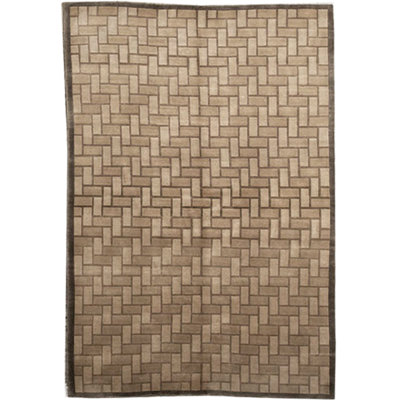 Himalayan Wool Geometric Indoor Rug