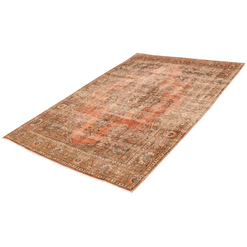 Tapis unique brun de 8 pi 1 po x 11 pi 8 po Opanak