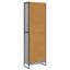 Steel Book Cabinet Bookcase-750201097-750201098