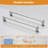 Double Sliding Frameless Shower Door, Tempered Glass Door For Home-124898857