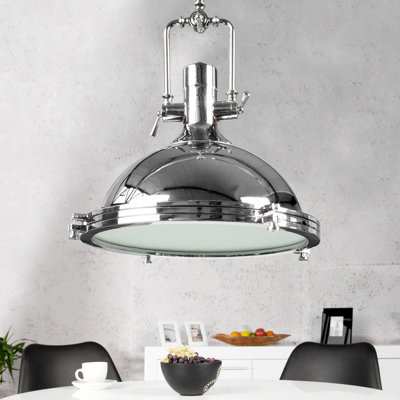 Ftenelle 1 - Light Chrome Single Pendant