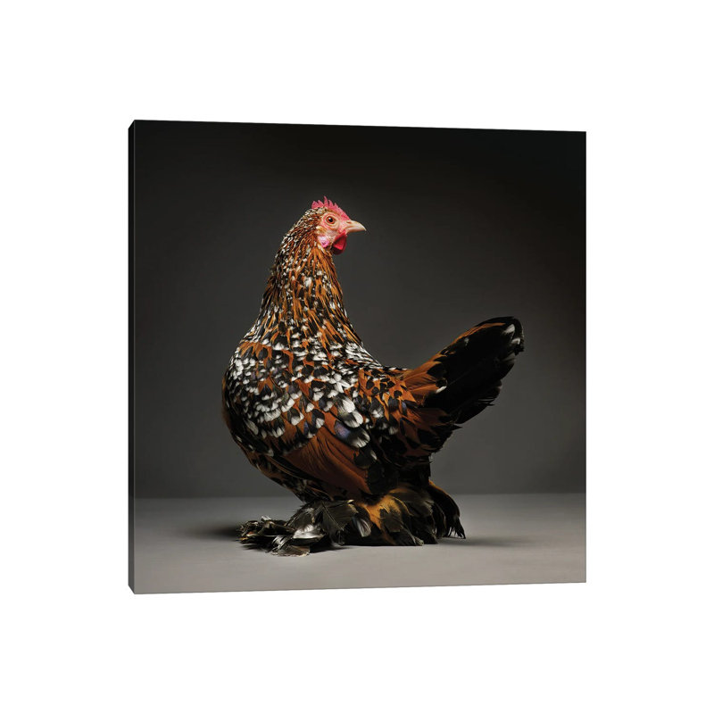 Mille fleur bantam - Impression, H 12 po x l 12 po x P 0,75 po