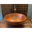 Lavabo vasque de salle de bain rond en cuivre 14 po-40072767
