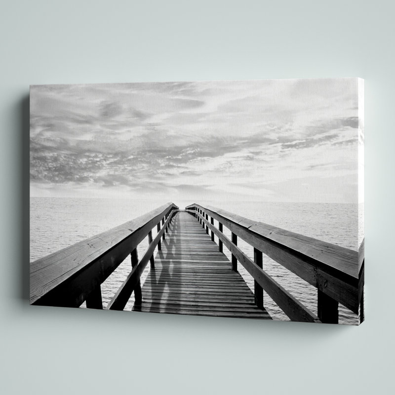 " Pier Reflections ", 18" H x 12" W x 1" D