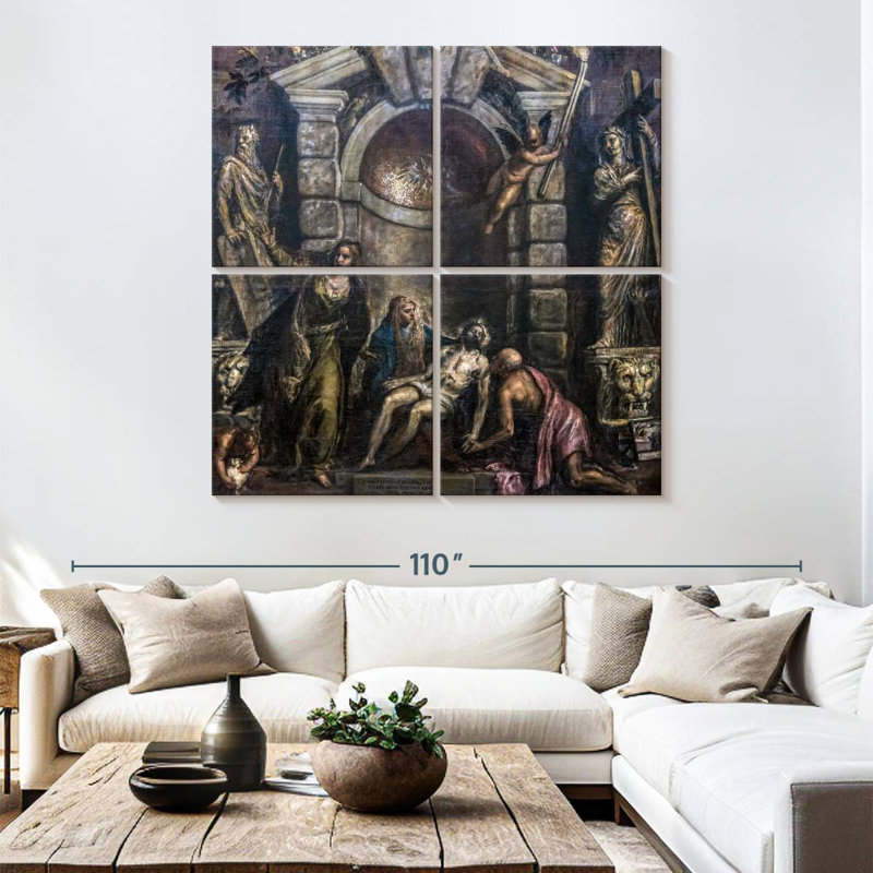 Adella Pieta 1576, 74" H x 74" W