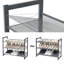 9 Pair Stackable Shoe Rack-2135793847