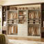 Système d'organisation 117,8 po avec tiroirs en bois, range-chaussures et tringles suspendues Welles-126558257