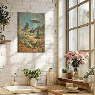 1 Piece Wrapped Canvas Wall Art