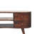 Wood Light Walnut Wave Entertainment Unit