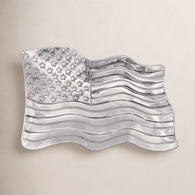 Let's Celebrate Large Flag Platter
