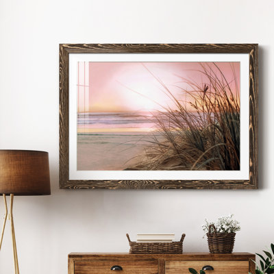Malibu Sundown - Photographie avec cadre photo