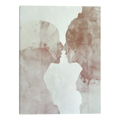 «Quiet Embrace», art mural sur toile tendue