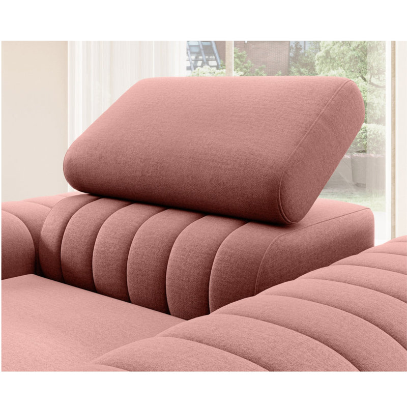 Fauteuil d'appoint moderne Laurence - Prune, Prune