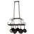 43" Long Caiden 2 Light Pot Rack