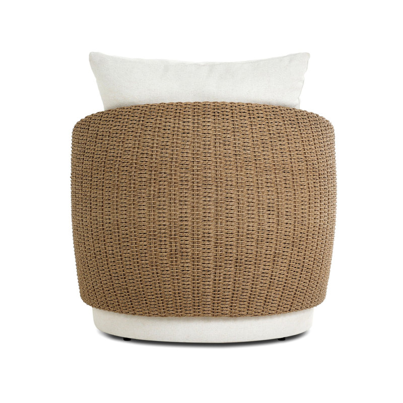 Maven Outdoor Chaise-Alessi Linen