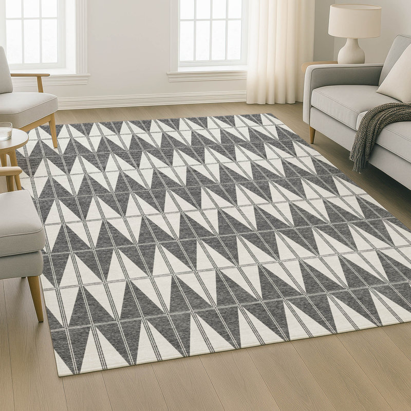 Tapis de qualité supérieure lavable à la machine Mayfield AMF2415, Ivoire ivoire, 10 pi x 14 pi